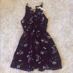 Purple flower dress